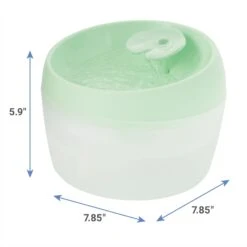 Frisco Whimsical Leaf Round Dog & Cat Fountain & Frisco Pet Fountain Replacement Filters -Pet Dog Supply Store 933558 PT2. AC SS1800 V1692305202