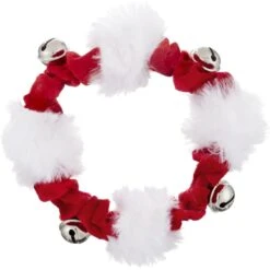 Frisco Holiday Dog & Cat Santa Hat, 1 Count & Frisco Jingle Bells Dog & Cat Holiday Collar With Bells, 1 Count -Pet Dog Supply Store 986254 PT5. AC SS1800 V1698258055